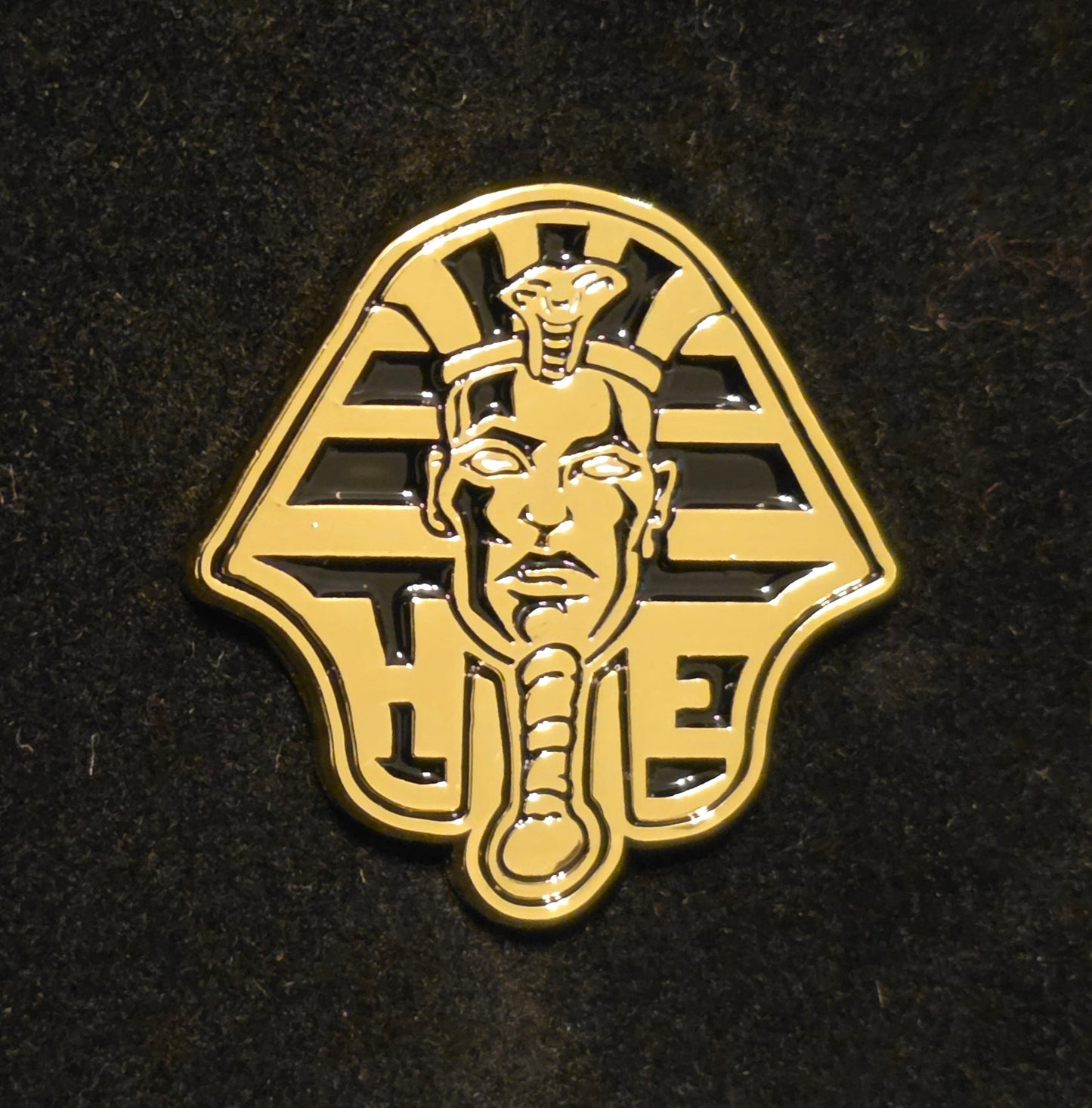 HE Sphinx Head Enamel Pin