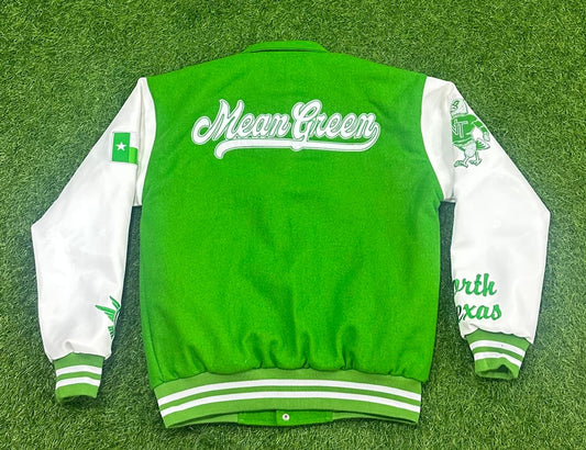 MEAN GREEN Varsity Jacket