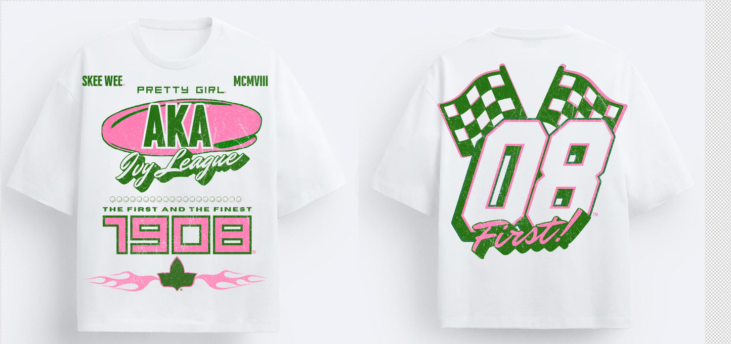 AKA Ivy League Racing Tee