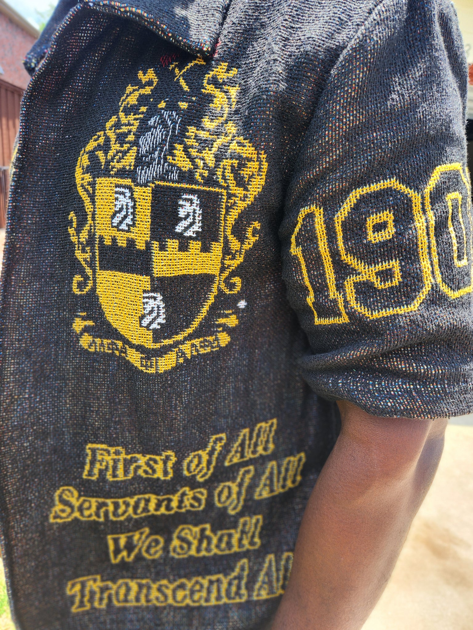 Alpha Phi Alpha Fraternity, Inc. Tapestry Shirt (PRE-ORDER)