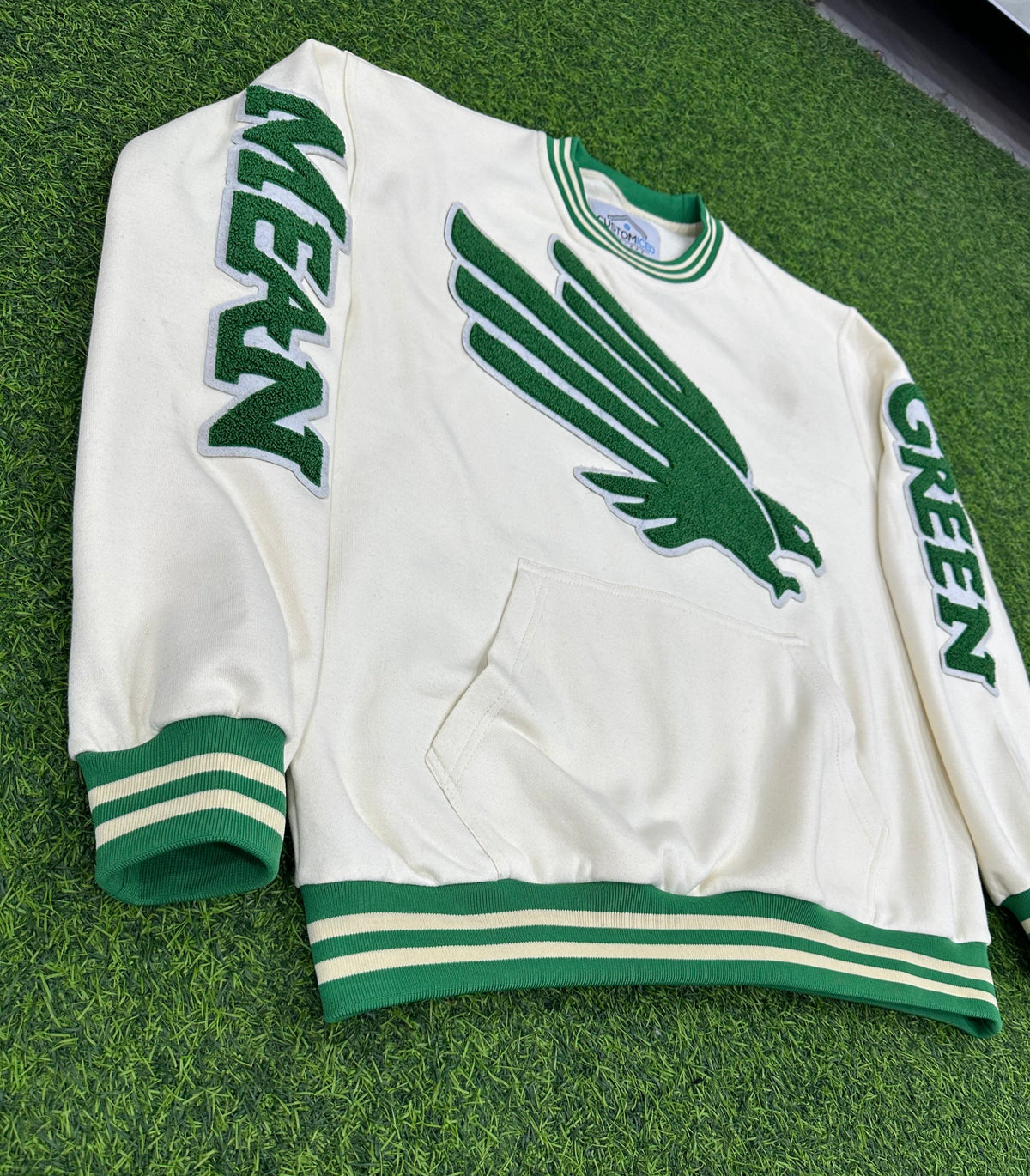 Mean Green Chenille Crewneck