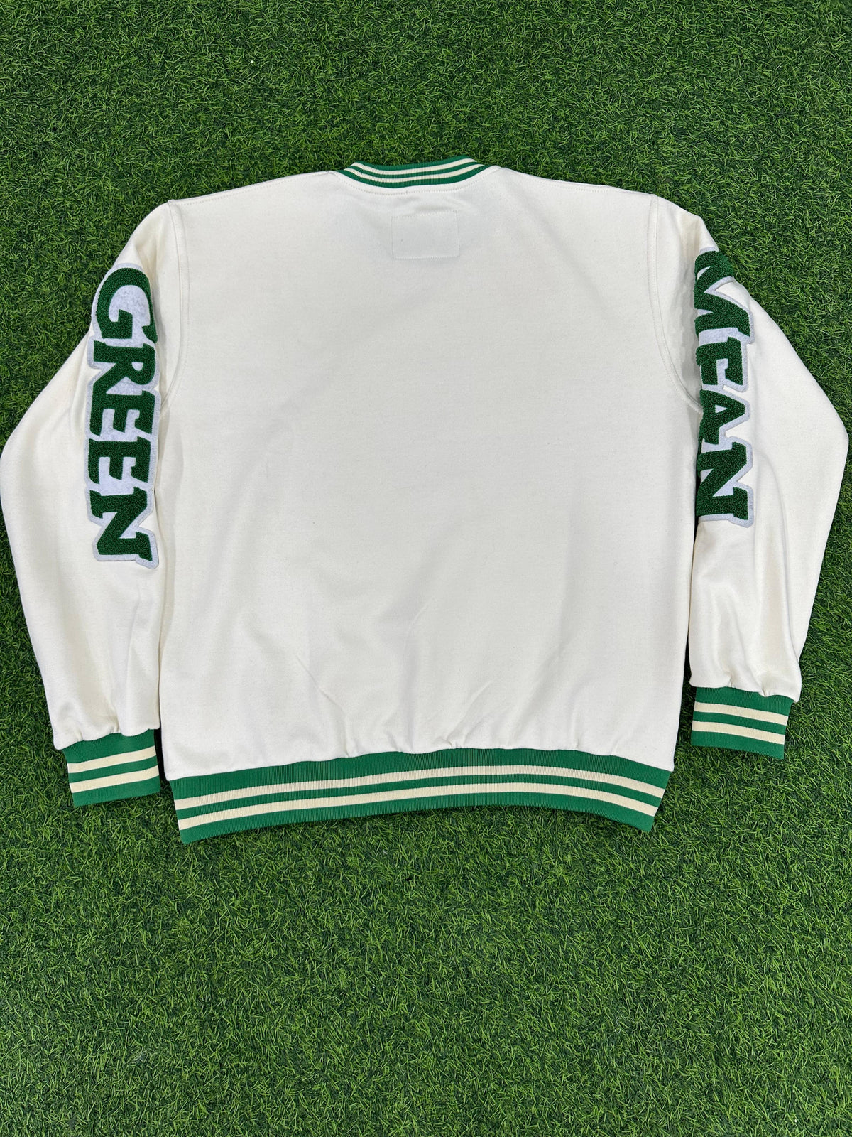 Mean Green Chenille Crewneck