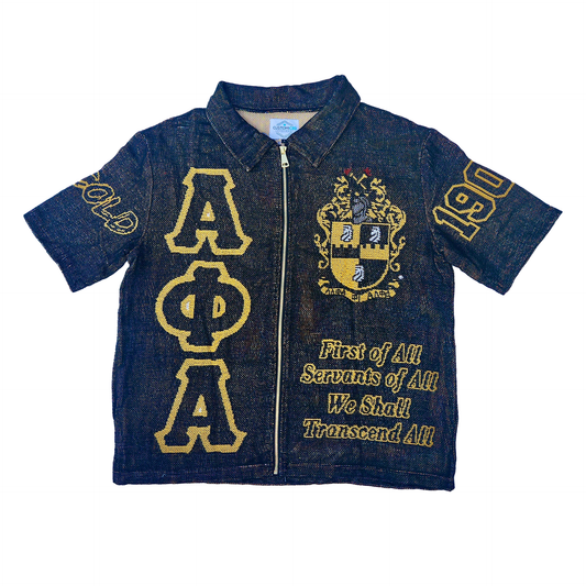 Alpha Phi Alpha Fraternity, Inc. Tapestry Shirt - PRE-ORDER