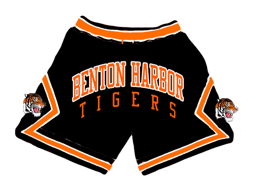 Black Benton Harbor Shorts