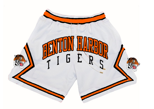 White Benton Harbor Shorts