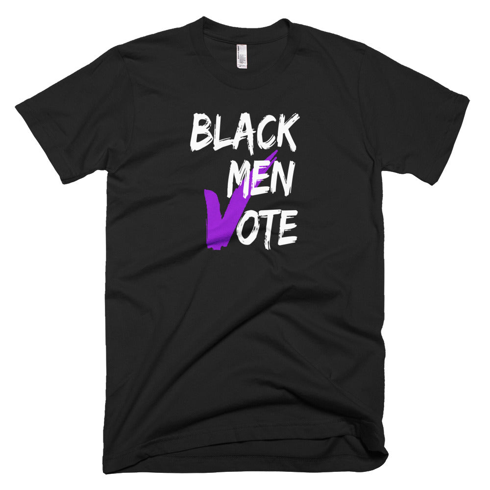 Black Men Vote Shirt Black/Gold