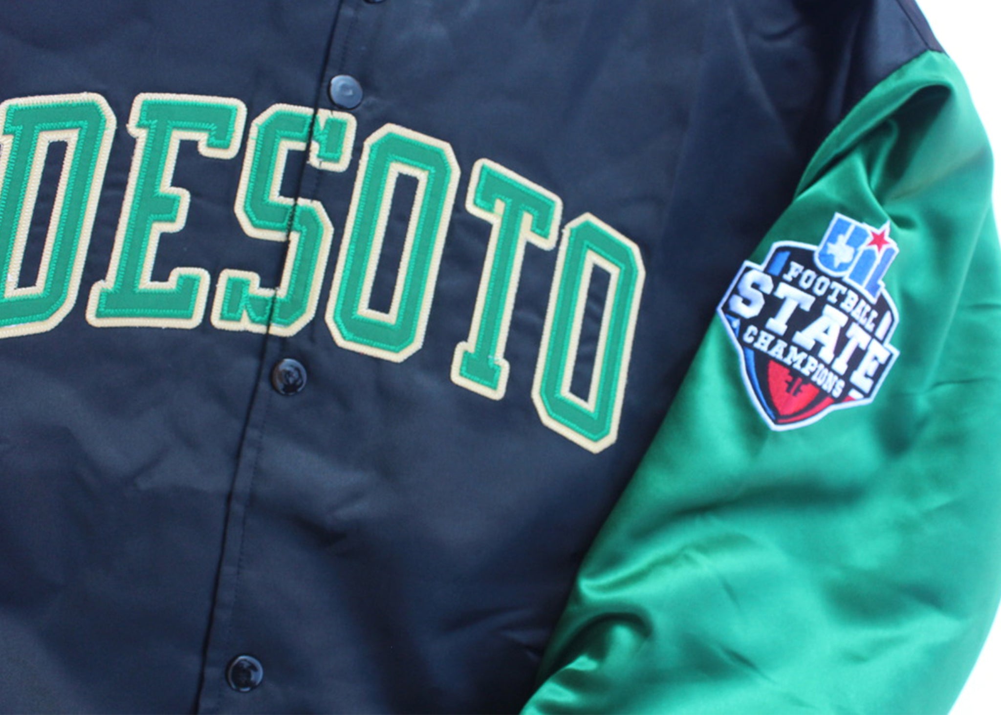 DeSoto Eagles Black/Green Jacket