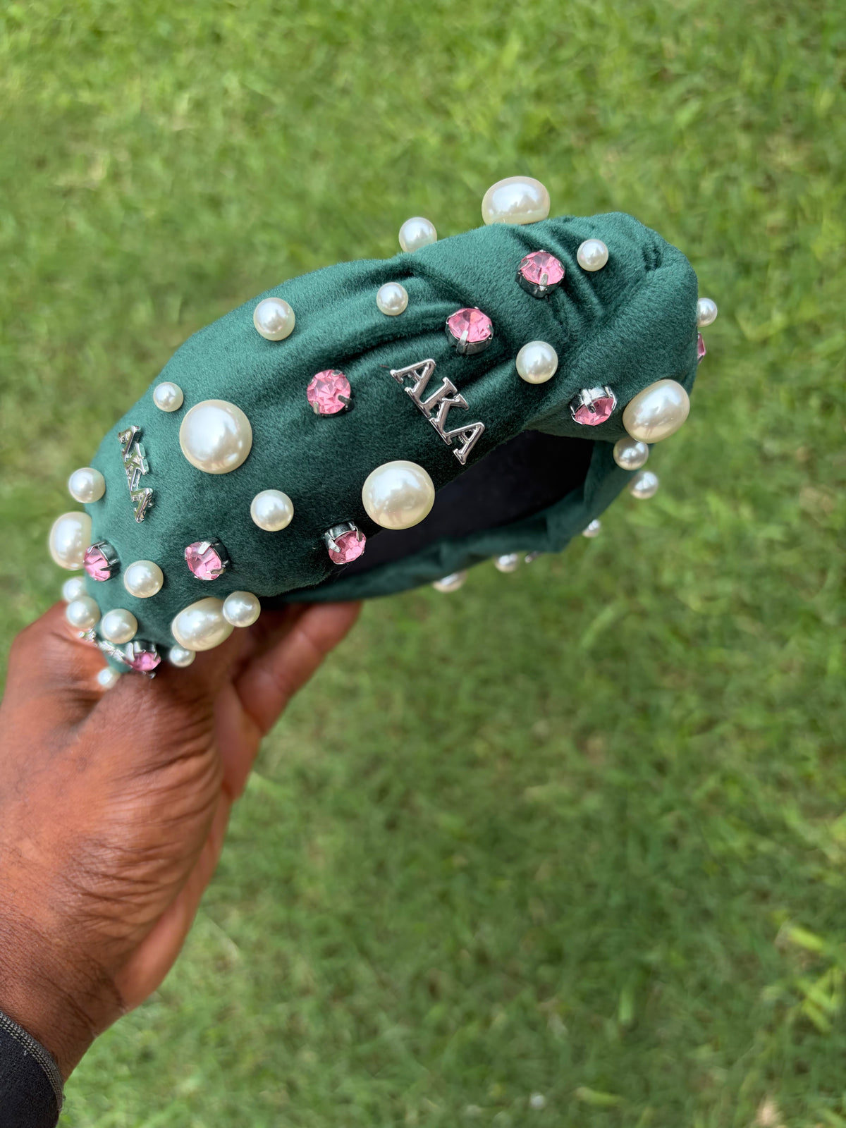 AKA Jeweled Headband