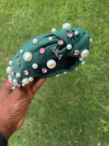 AKA Jeweled Headband
