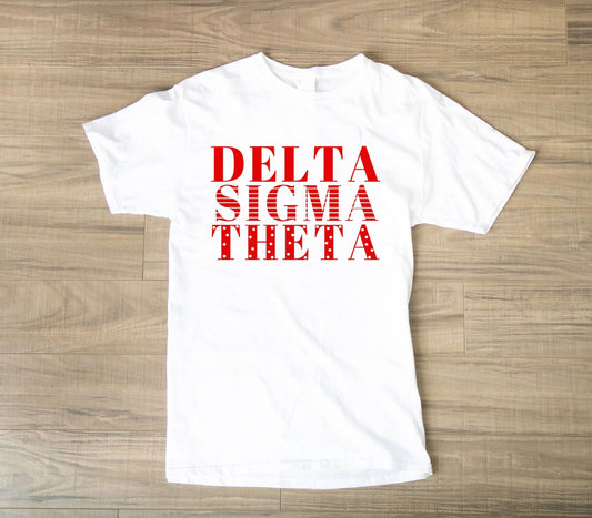 Delta Sigma Theta Classic Tee