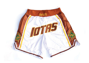 White "Iotas" Shorts
