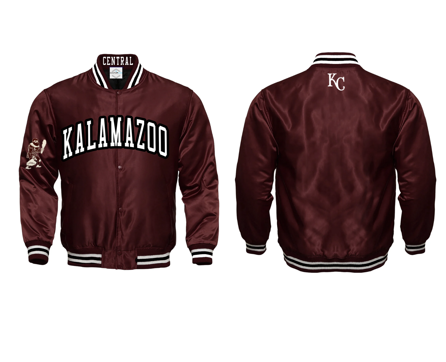 Kalamazoo Central Burgundy Jacket