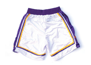 White "Ques" Shorts