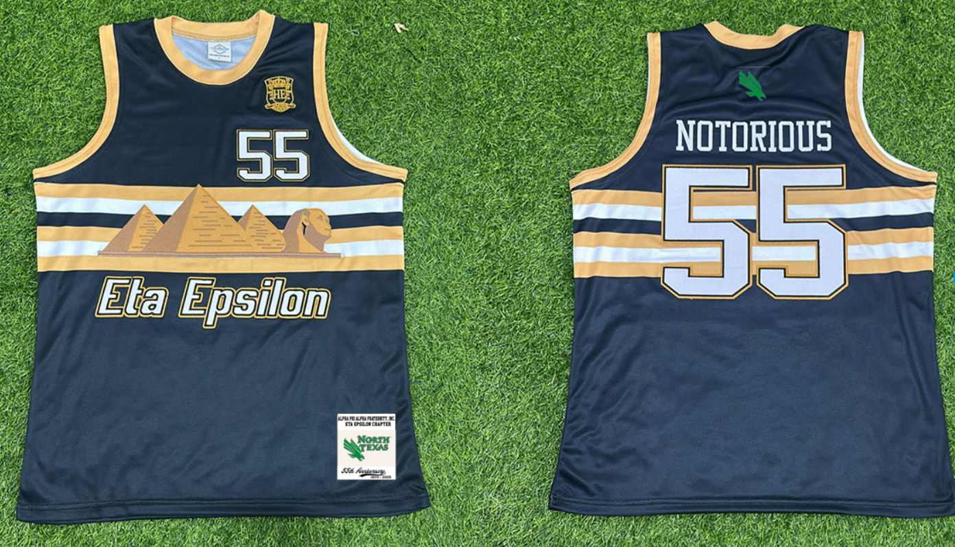 Eta Epsilon 55th Year Anniversary Basketball Jersey (Limited)