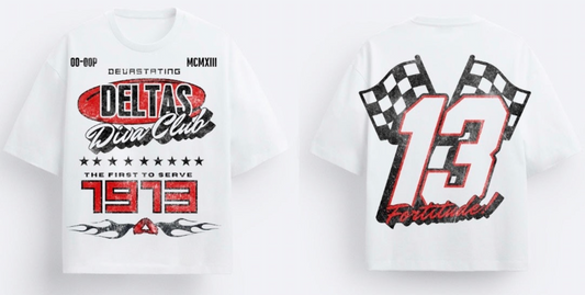 Delta Diva Club Racing Tee