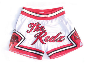 White "The Redz" Shorts