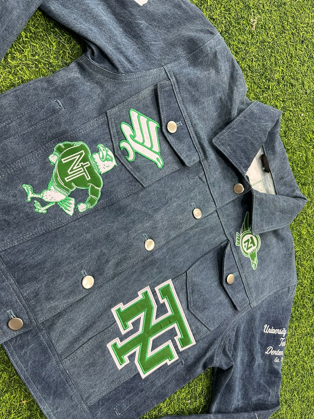 UNT Denim Patchwork Jaclet