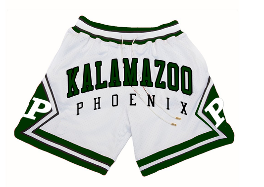 White Kalamazoo Phoenix Shorts