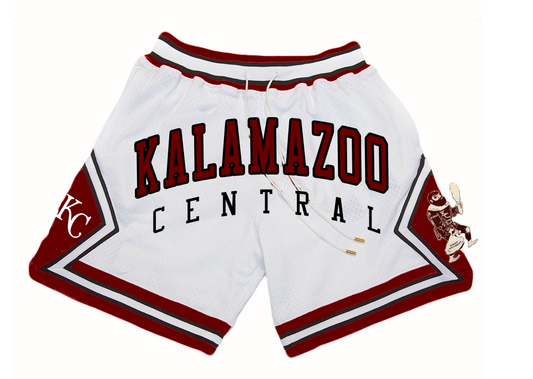 White Kalamazoo Central Shorts