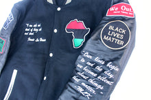 Load image into Gallery viewer, Black History Varsity Jacket (PRE-ORDER)