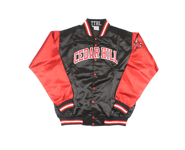 Cedar Hill Longhorns Black/Red Jacket