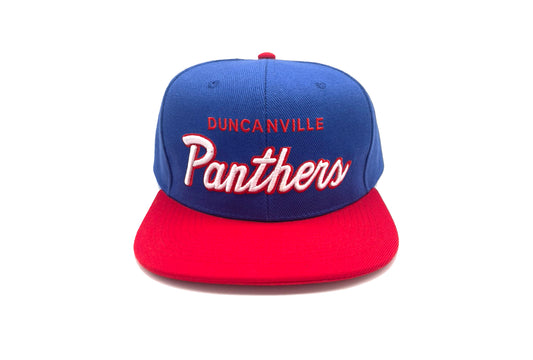 Duncanville Royal Blue/Red Hat