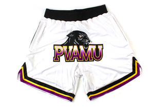White PVAMU Shorts